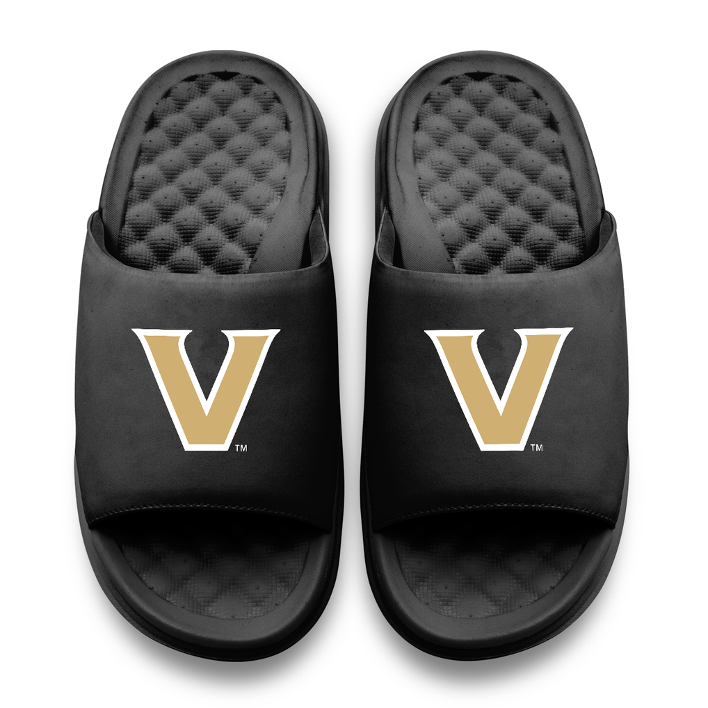 Vanderbilt Commodores ISlide Youth Primary Motive Slide Sandals - Black