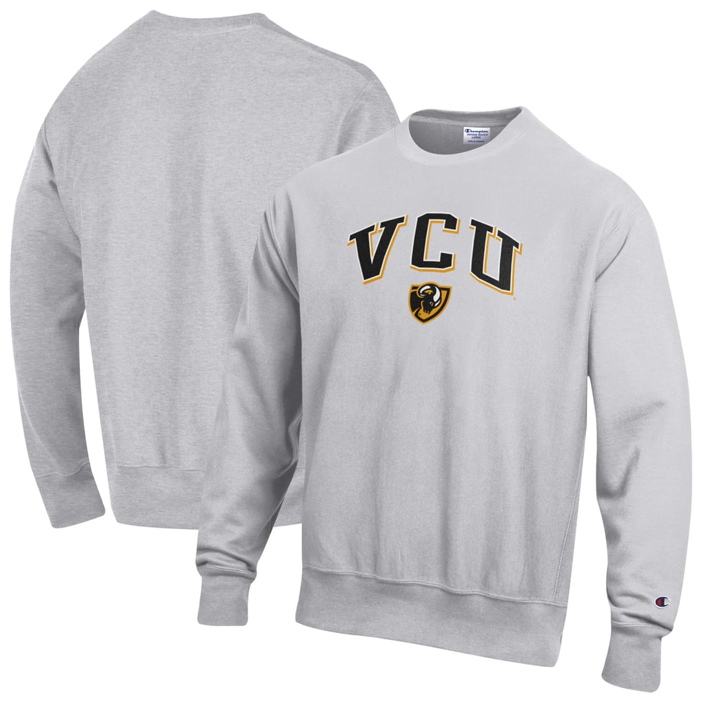 VCU Rams Champion Reverse Weave Sweatshirt - Gray