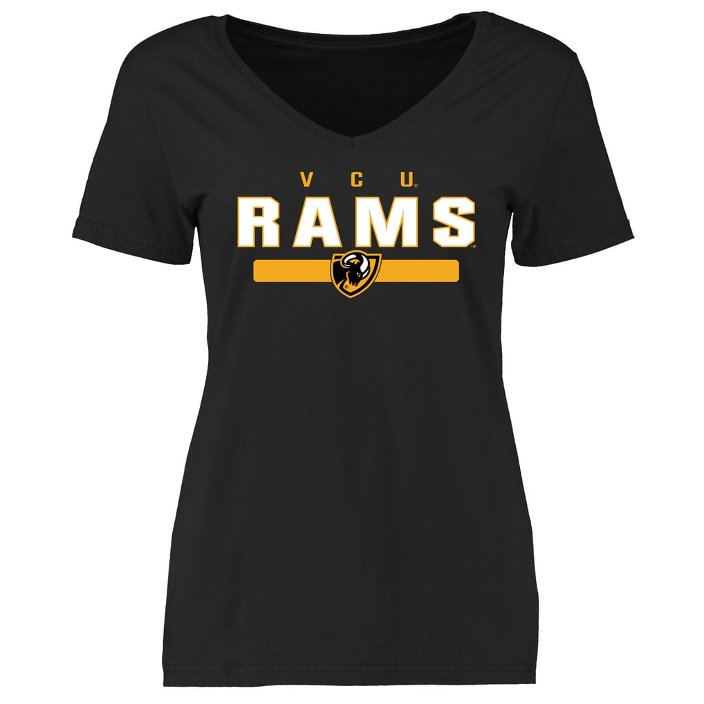 VCU Rams Women's Team Strong T-Shirt - Black