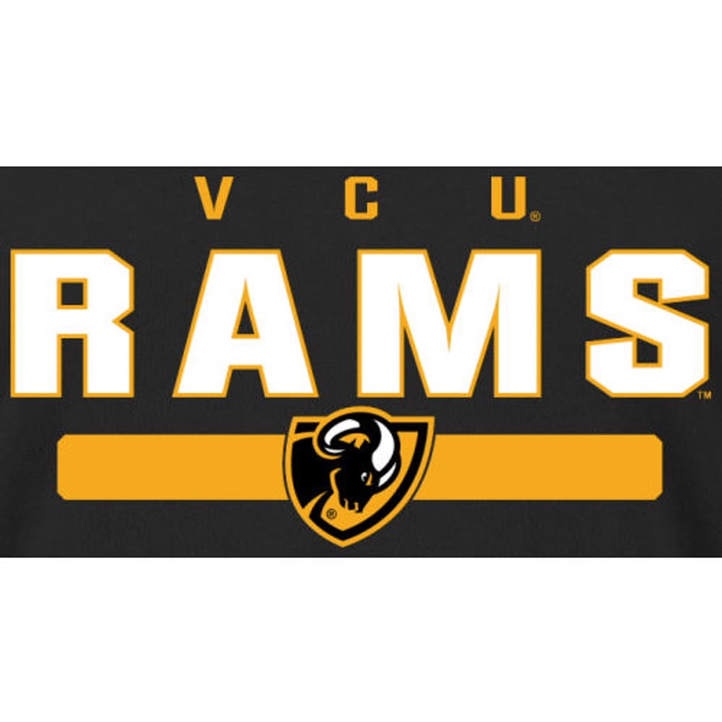 VCU Rams Women's Team Strong T-Shirt - Black