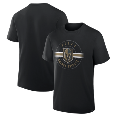 Vegas Golden Knights Fanatics Legacy Cross Check T-Shirt - Black