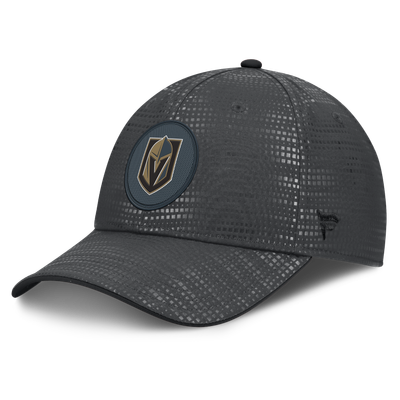 Vegas Golden Knights Fanatics Authentic Pro Rink Stretch Fit Hat - Charcoal