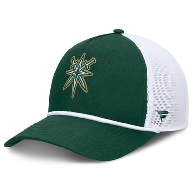 Vegas Golden Knights Fanatics Bermuda A-Frame Adjustable Hat - Green/White