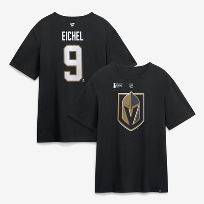 Jack Eichel Vegas Golden Knights Fanatics 2026 Stanley Cup Final Name & Number T-Shirt - Black