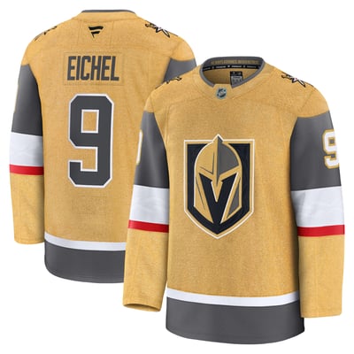 Jack Eichel Vegas Golden Knights Fanatics Home Premium Jersey - Gold