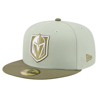Vegas Golden Knights New Era Color Pack 59FIFTY Fitted Hat - Sage Green/Olive