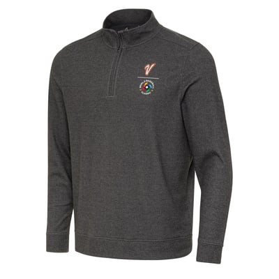 Venezuela Baseball Antigua 2026 World Baseball Classic 1/4 Zip Pullover - Black