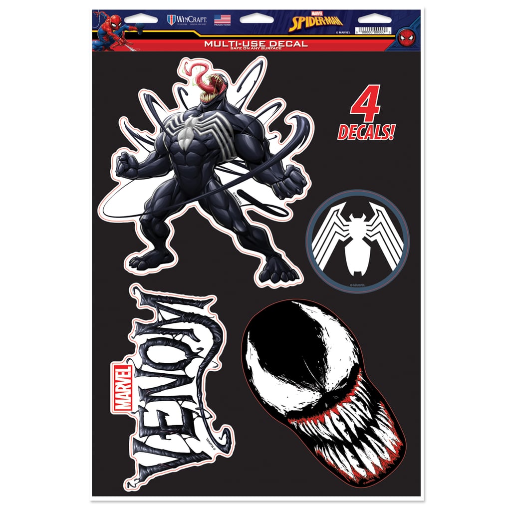 Venom WinCraft 11" x 17" Multi-Use Decal Sheet