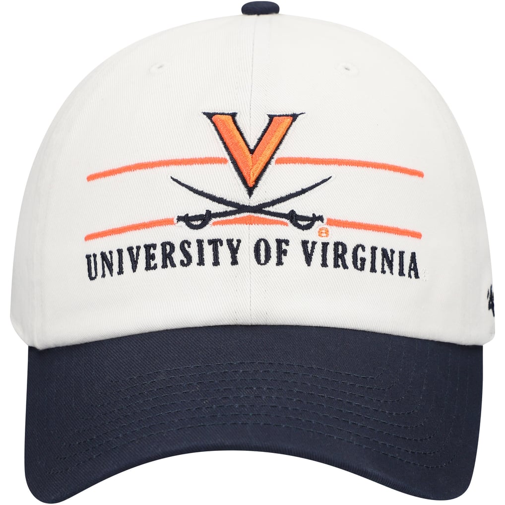 Virginia Cavaliers '47 Gridiron Clean Up Adjustable Hat - White