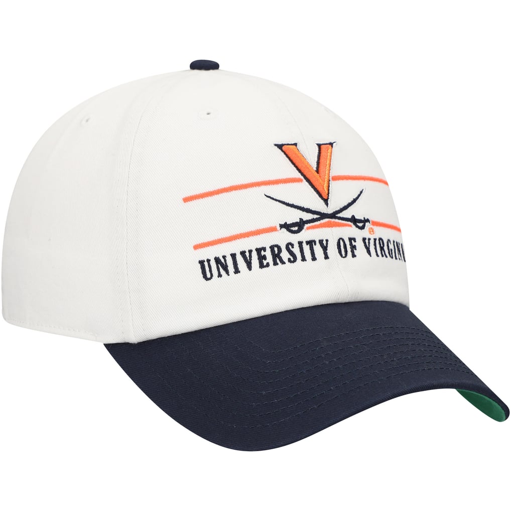 Virginia Cavaliers '47 Gridiron Clean Up Adjustable Hat - White