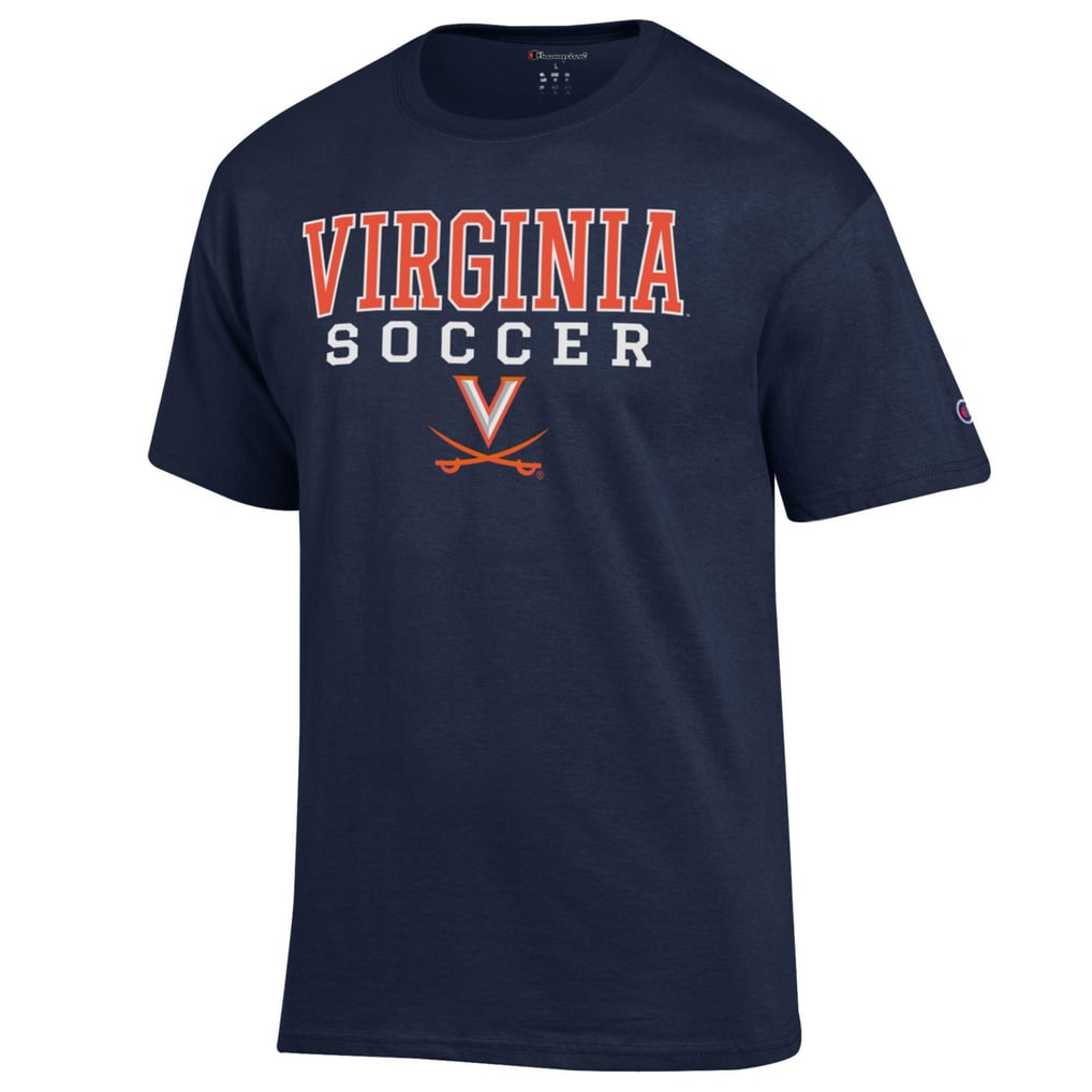 Virginia Cavaliers Champion Soccer Stack Logo T-Shirt - Navy