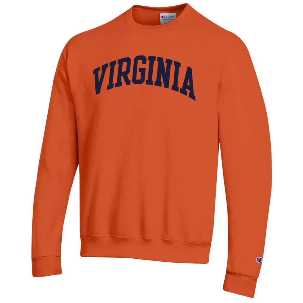  Virginia Cavaliers Champion Basic Arch Fleece Pullover Sweatshirt - Orange