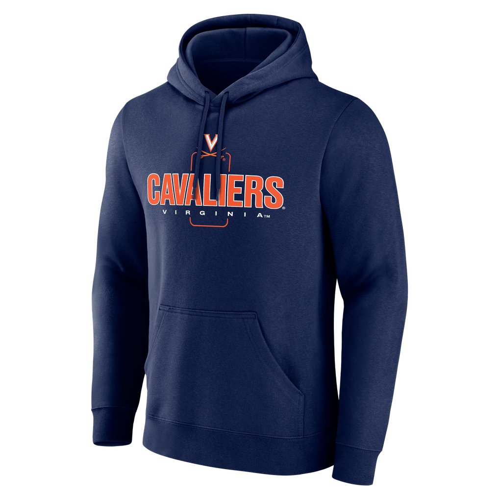 Virginia Cavaliers Personalized Name & Number Midfielder Pullover Hoodie - Navy