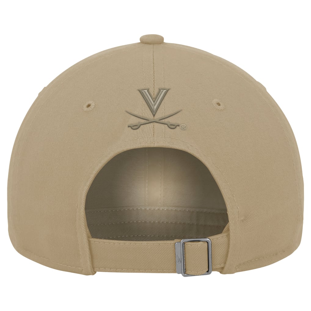 Virginia Cavaliers Nike Club Adjustable Hat - Beige