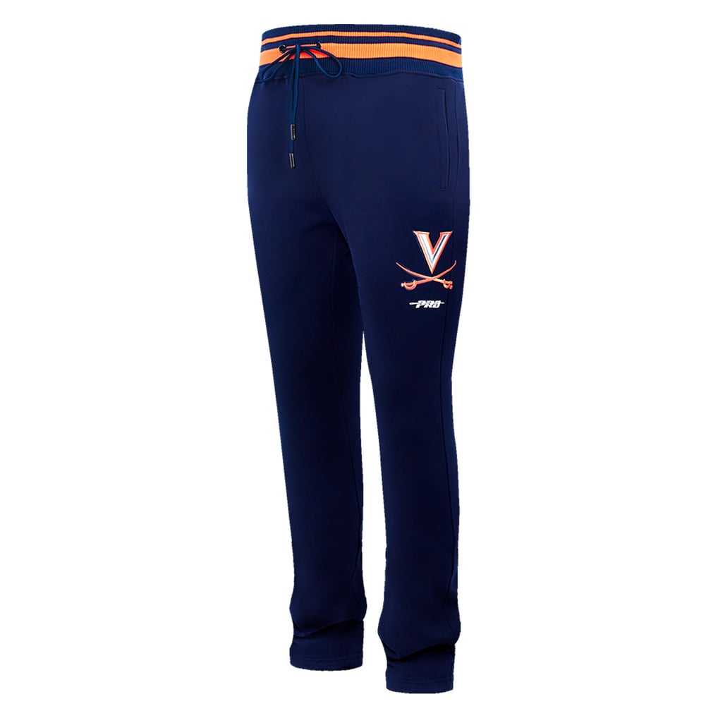Virginia Cavaliers Pro Standard Script Tail Fleece Sweatpants - Navy
