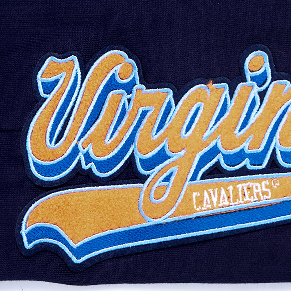 Virginia Cavaliers Pro Standard Script Tail Fleece Sweatpants - Navy