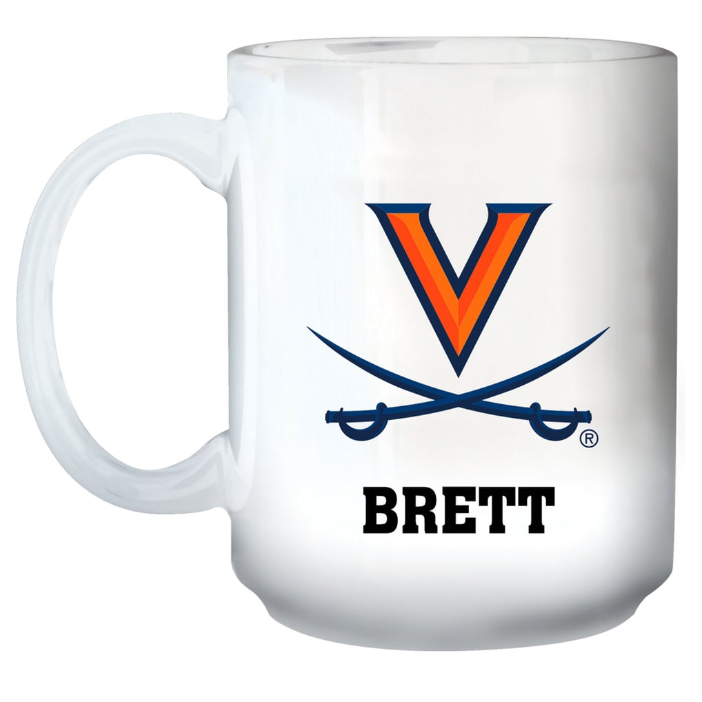 Virginia Cavaliers 15oz. Personalized Mug - White