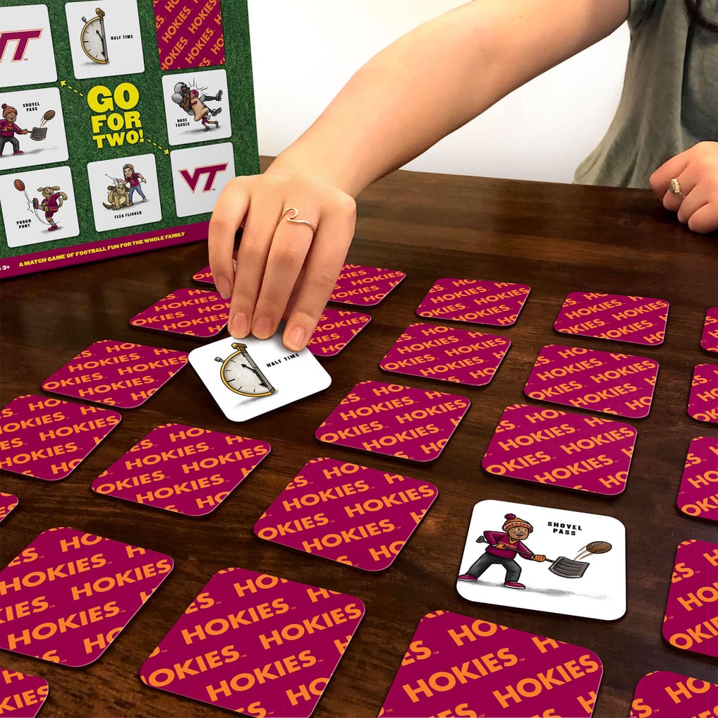 Virginia Tech Hokies IDNA Licensed Memory Match Game