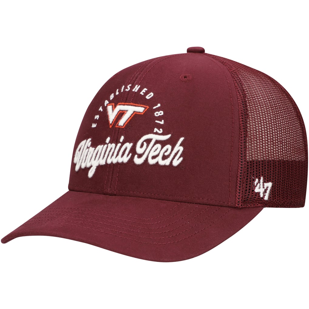 Virginia Tech Hokies '47 Pitstop Trucker Adjustable Hat - Maroon