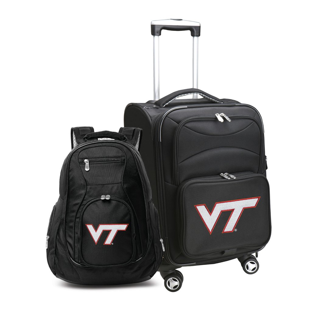 Virginia Tech Hokies MOJO Softside Carry-On & Backpack Set - Black
