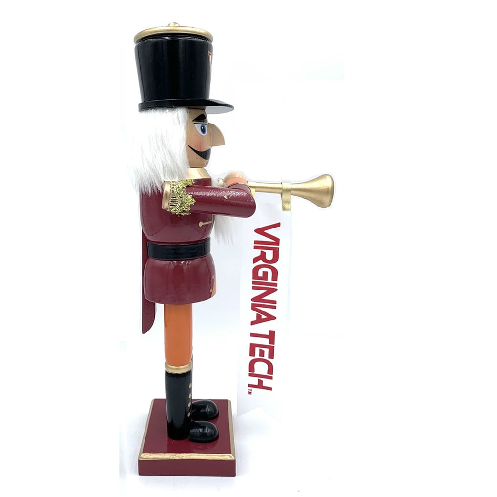 Virginia Tech Hokies 14" Bugler Nutcracker