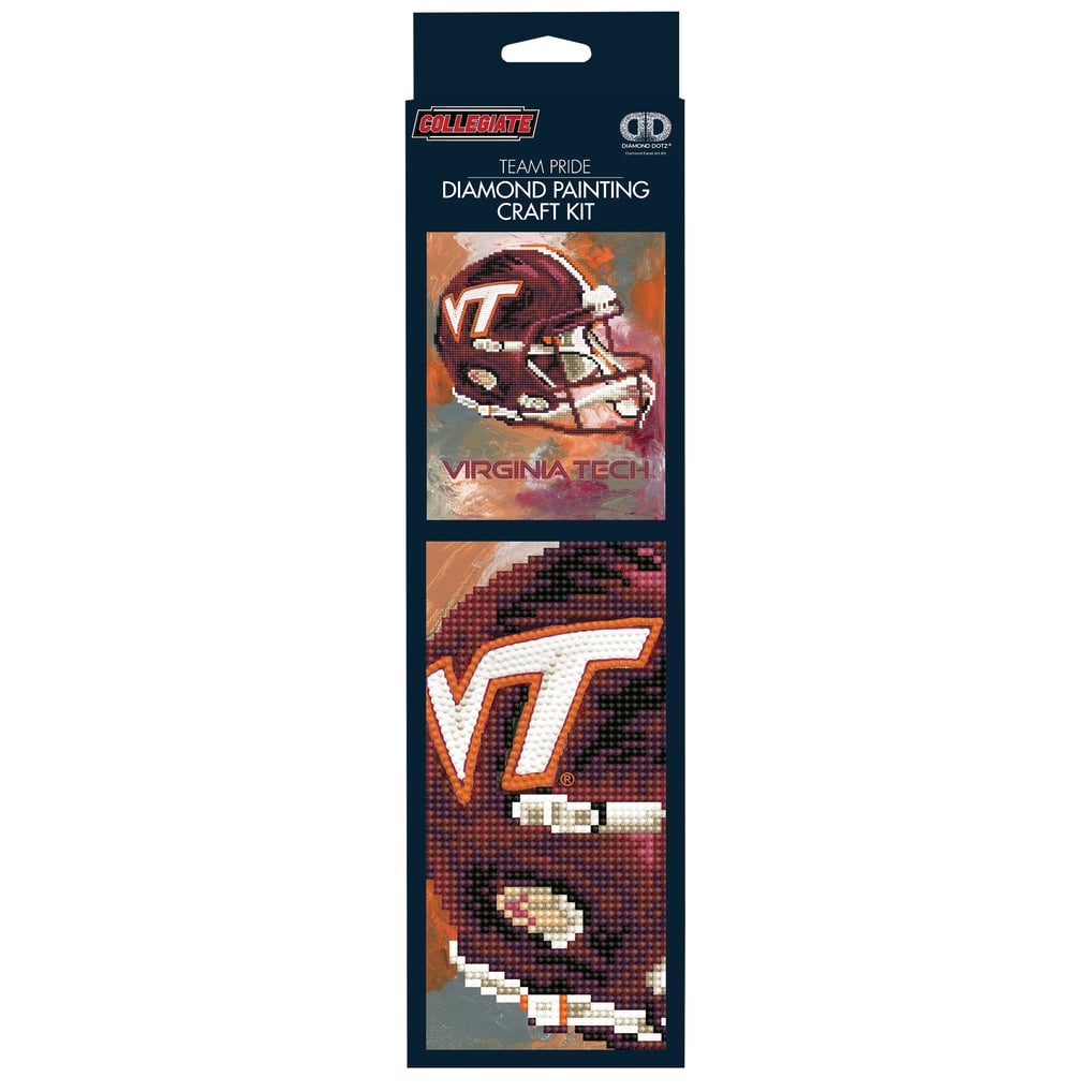 Virginia Tech Hokies Diamond Art Craft Kit