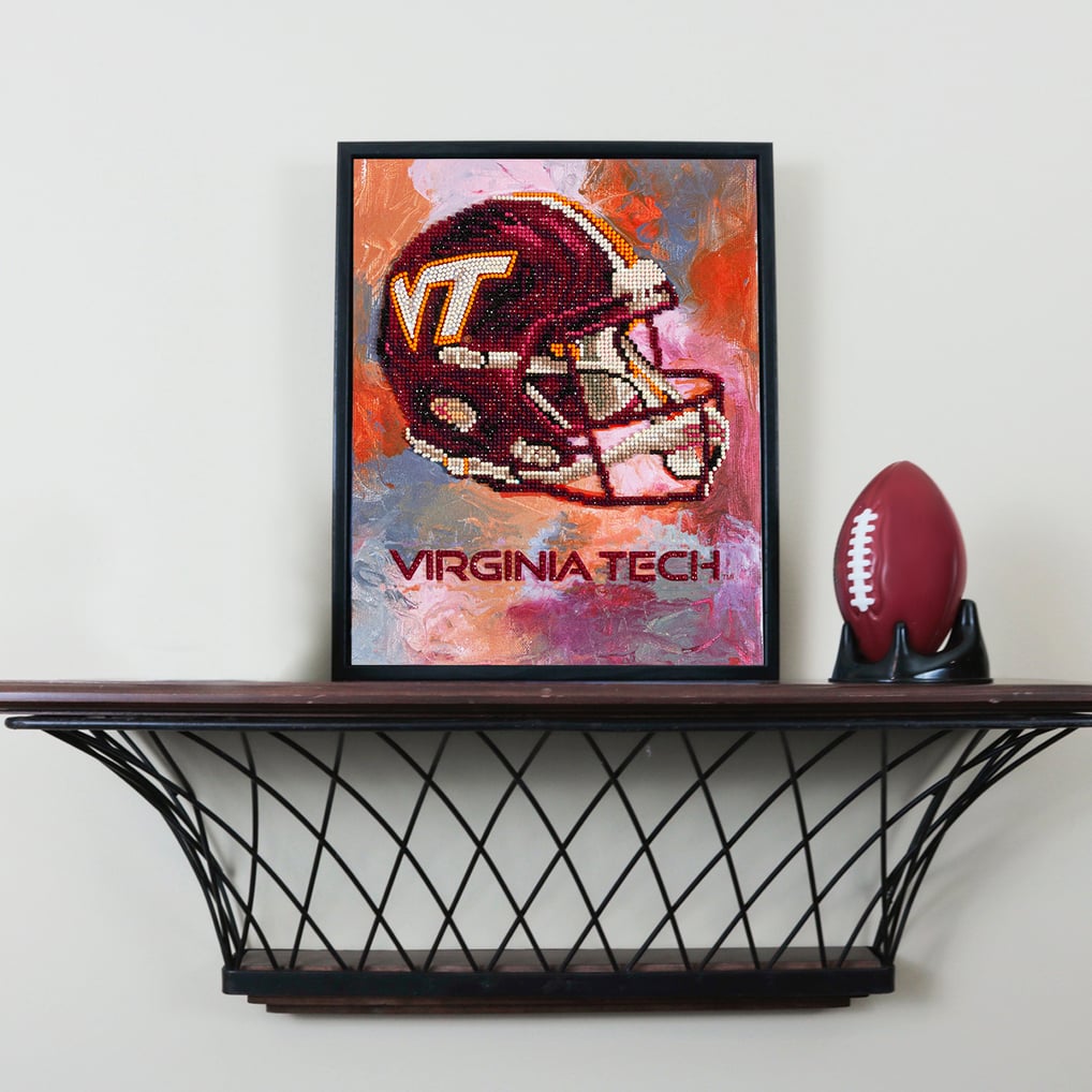 Virginia Tech Hokies Diamond Art Craft Kit