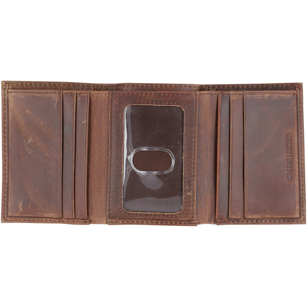Virginia Tech Hokies Leather Team Tri-Fold Wallet