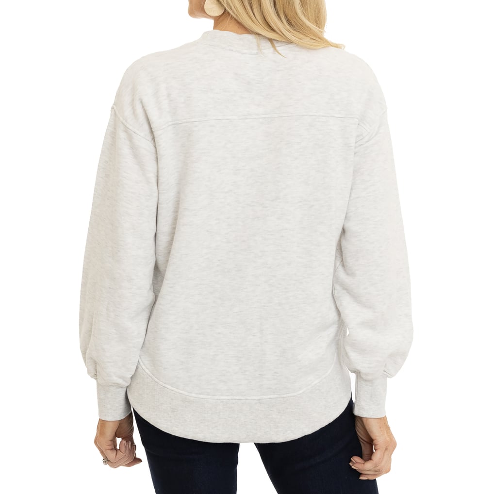 Virginia Tech Hokies Women's Yvette Pullover Sweatshirt - Oatmeal