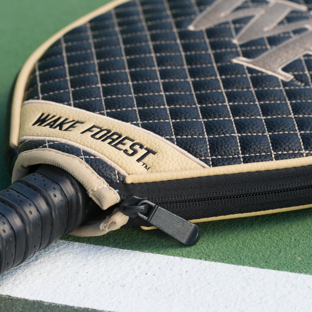  Wake Forest Demon Deacons Quilted Pickleball Paddle Cover