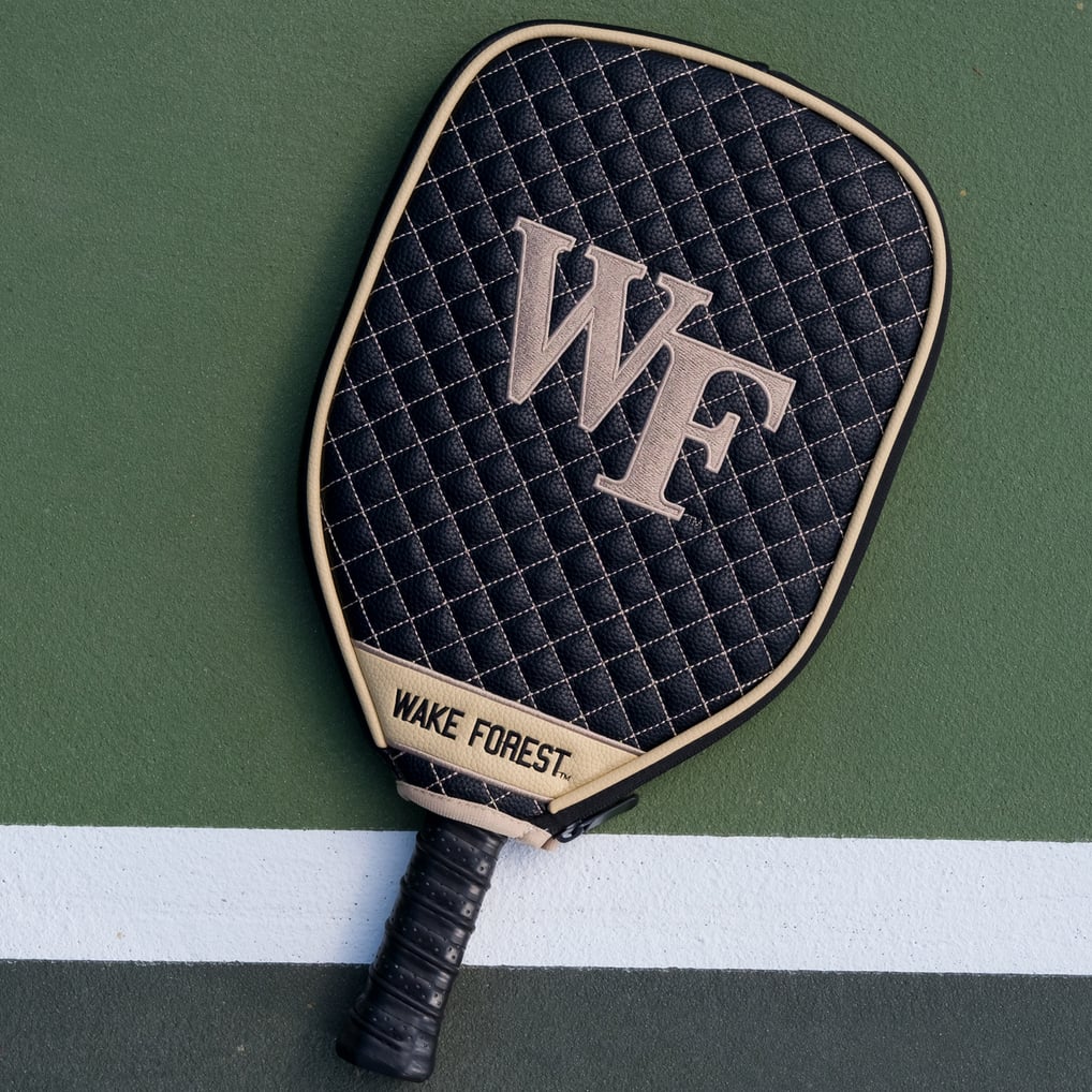  Wake Forest Demon Deacons Quilted Pickleball Paddle Cover