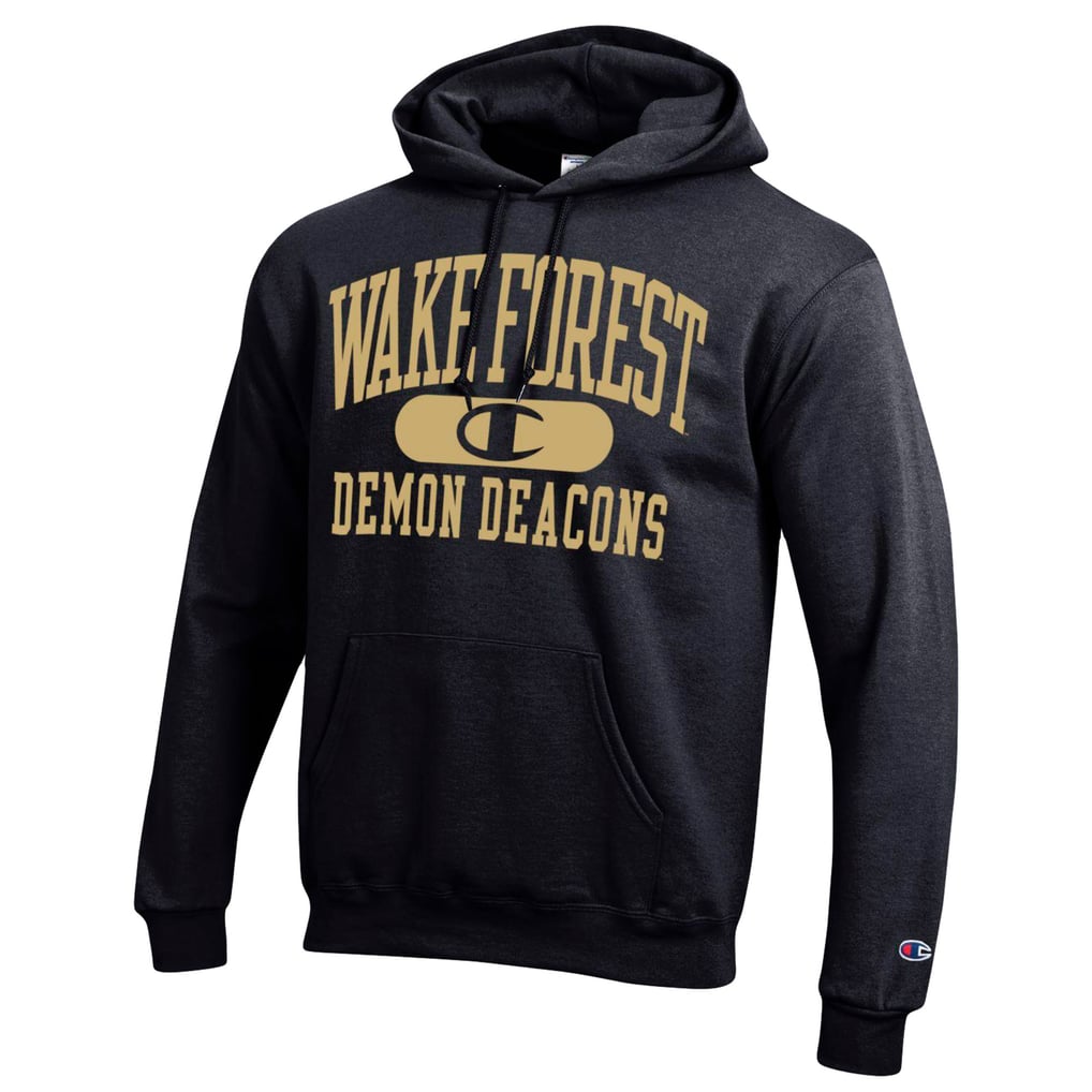 Wake Forest Demon Deacons Champion Arch Pill Pullover Hoodie - Black