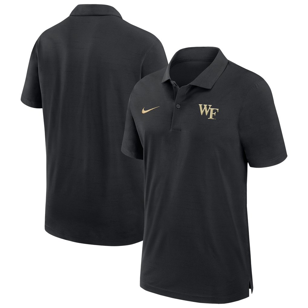 Wake Forest Demon Deacons Nike Performance Polo - Black