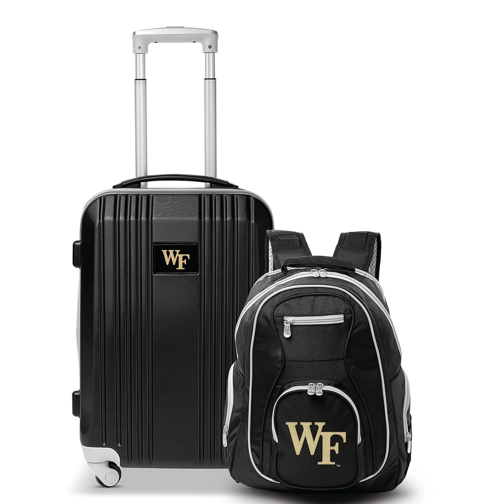 Wake Forest Demon Deacons MOJO 2-Piece Luggage & Backpack Set - Black