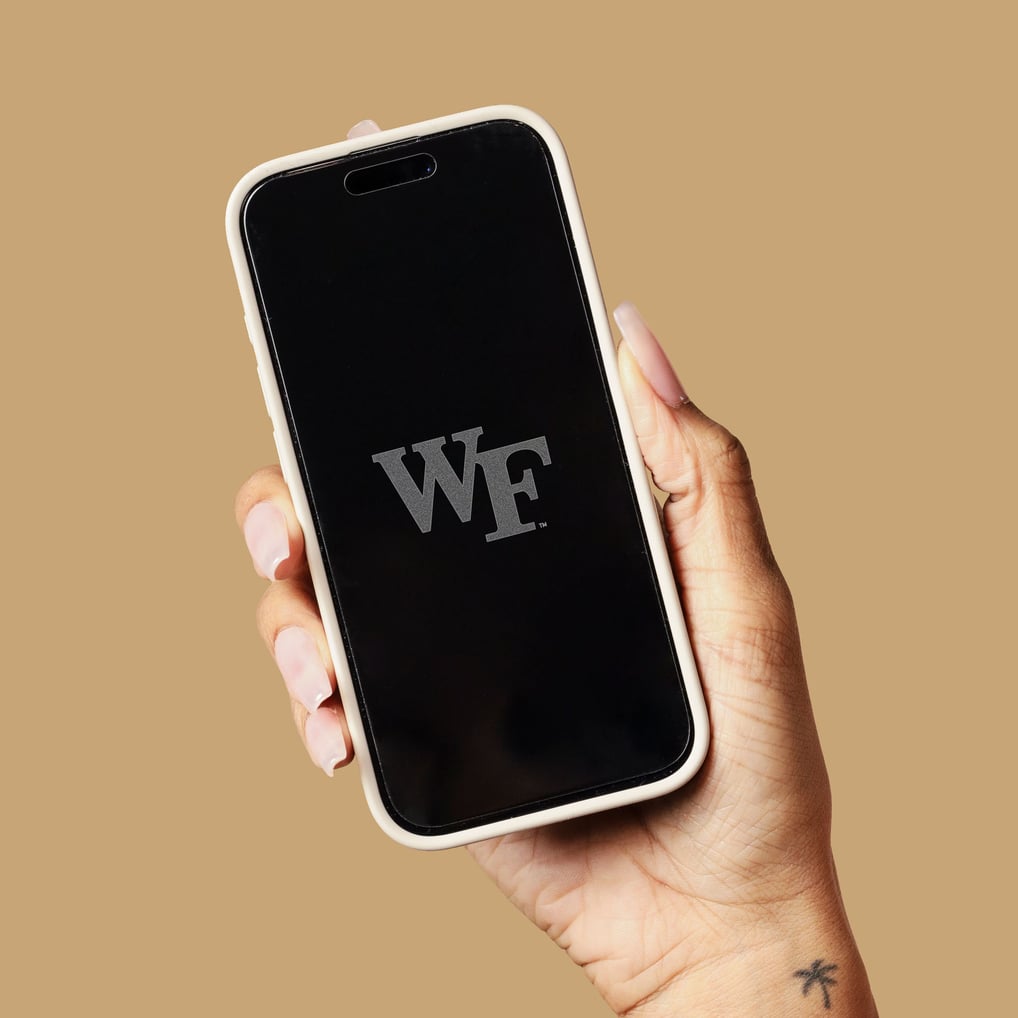 Wake Forest Demon Deacons Clear iPhone Screen Protector