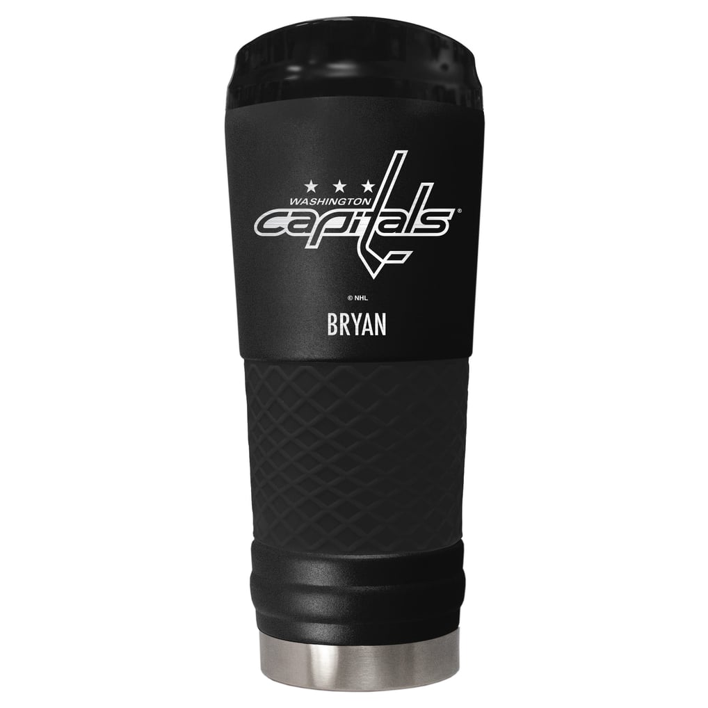 Washington Capitals 24oz. Personalized Stealth Draft Tumbler - Black