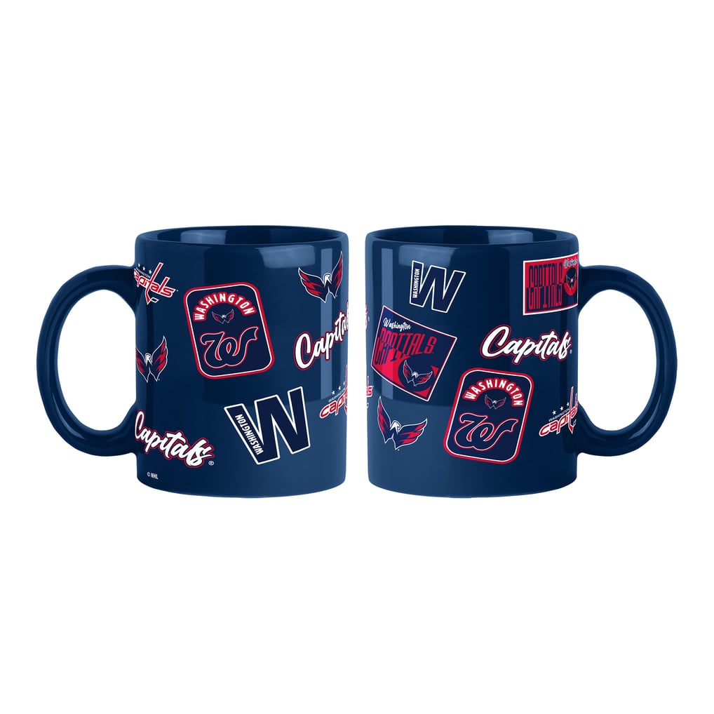 Washington Capitals Logo Brands 2-Pack 15oz. Color Mug Set