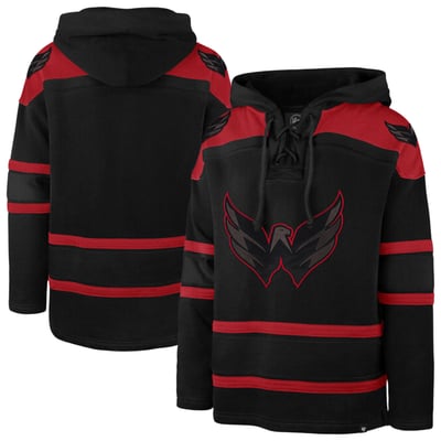Washington Capitals '47 Fall Color Pop Lacer Hoodie - Black
