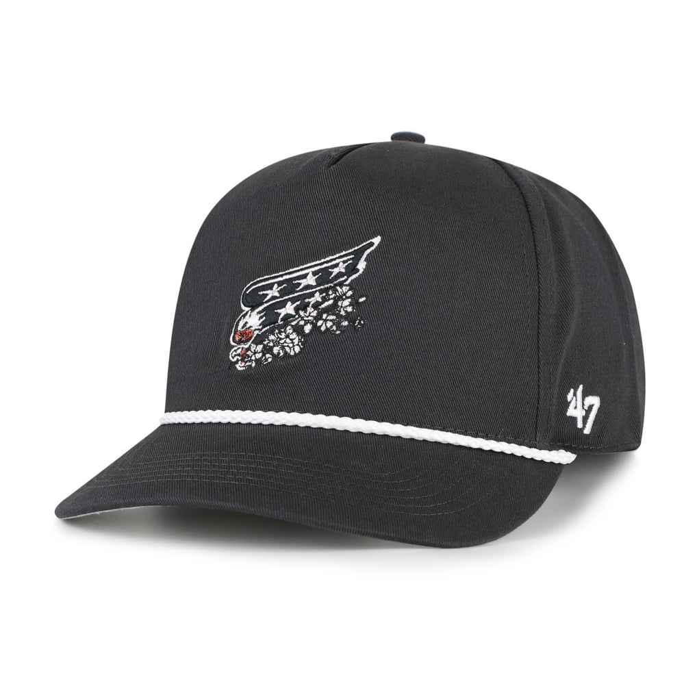 Washington Capitals '47 Cherry Blossom Rope Hitch Adjustable Hat - Charcoal