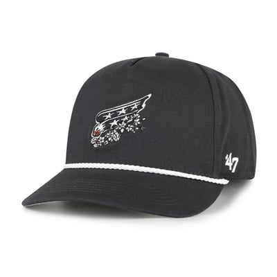 Washington Capitals '47 Cherry Blossom Rope Hitch Adjustable Hat - Charcoal