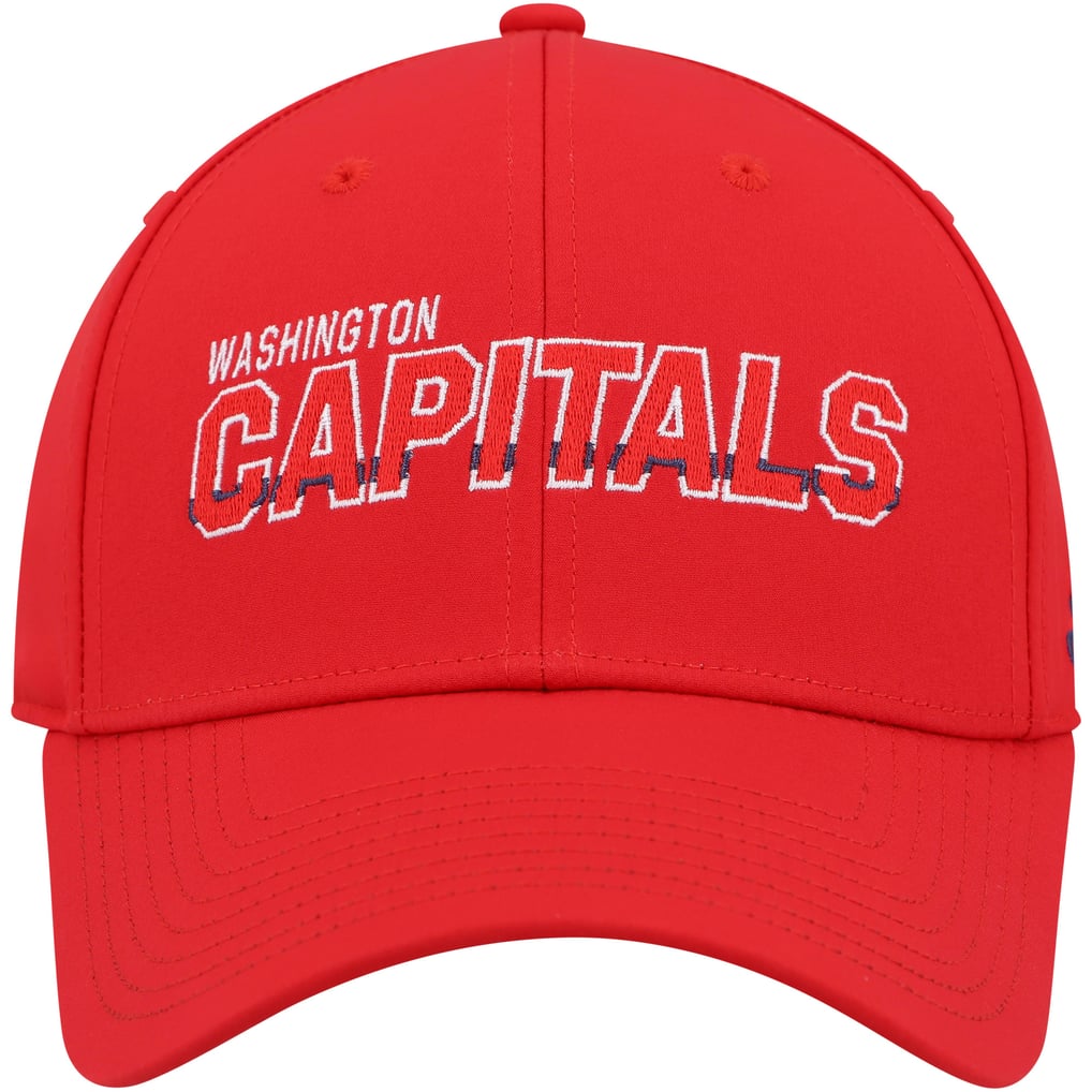 Washington Capitals adidas Team Bar Flex Hat - Red
