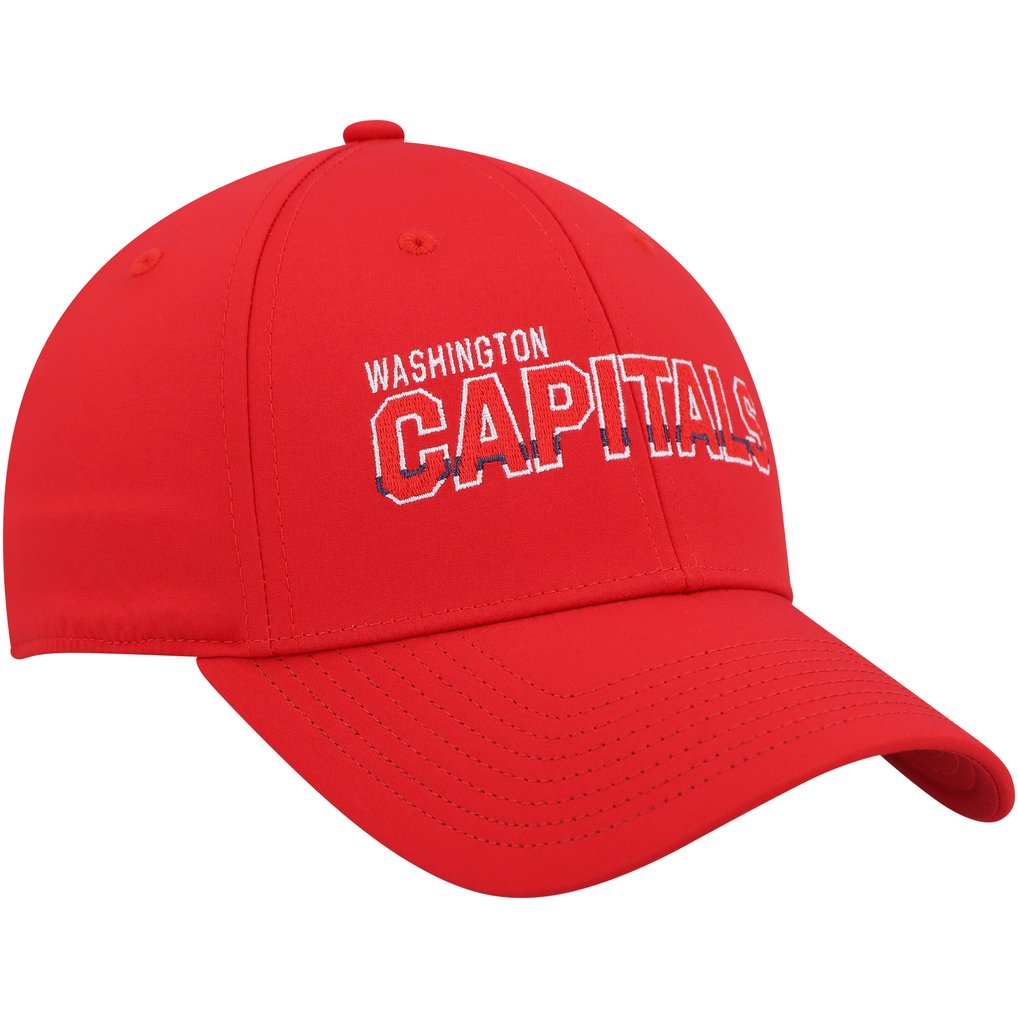 Washington Capitals adidas Team Bar Flex Hat - Red