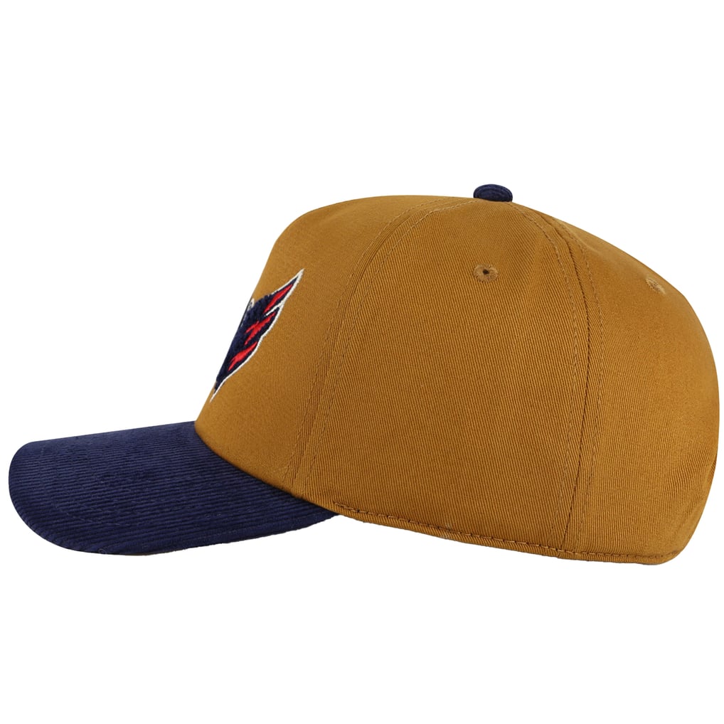  Washington Capitals American Needle Burnett Adjustable Hat - Tan/Navy