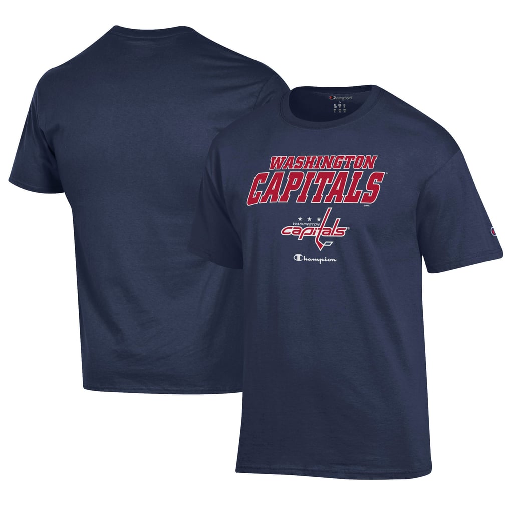 Washington Capitals Champion Jersey T-Shirt - Navy