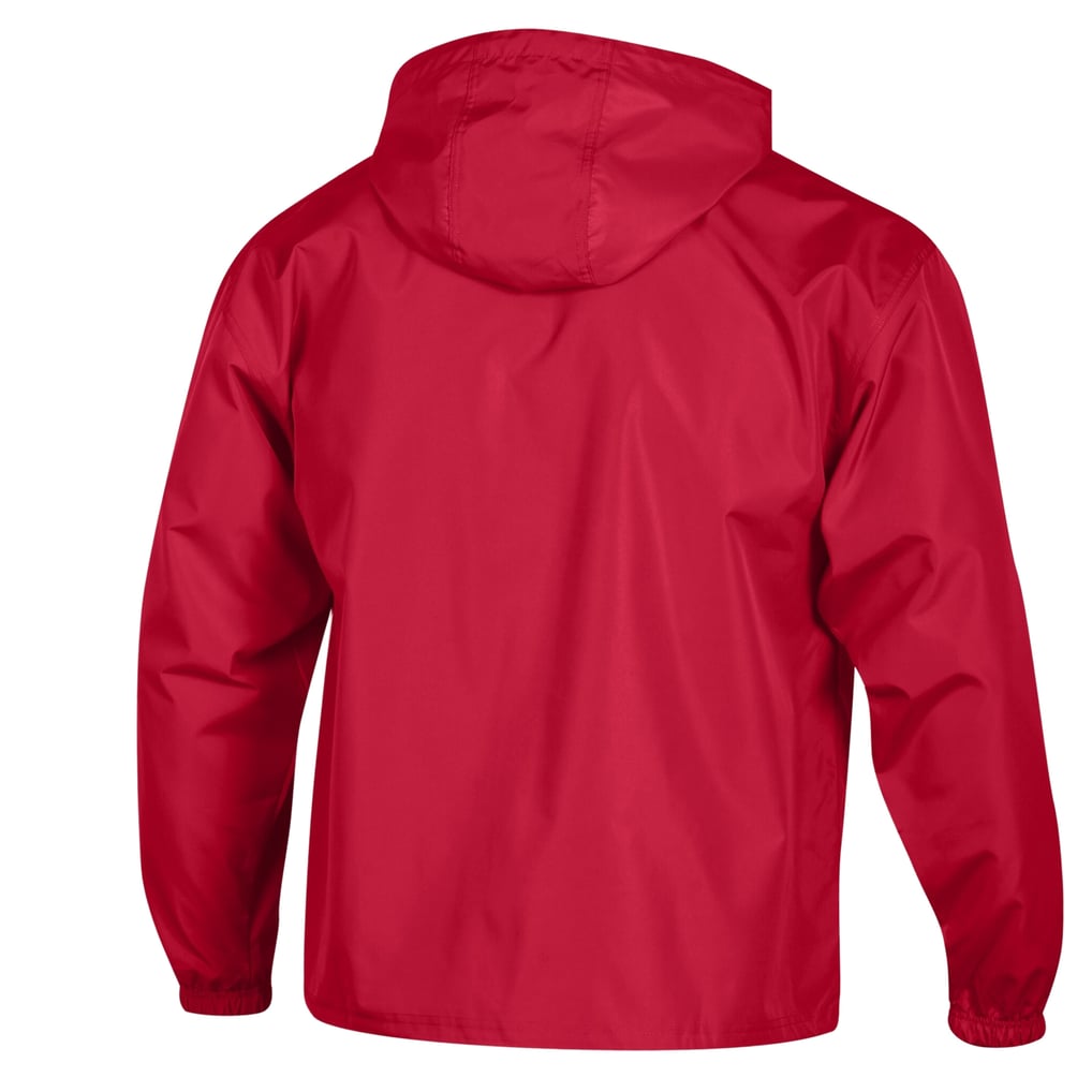  Washington Capitals Champion Packable Windbreaker Half-Zip Jacket - Red