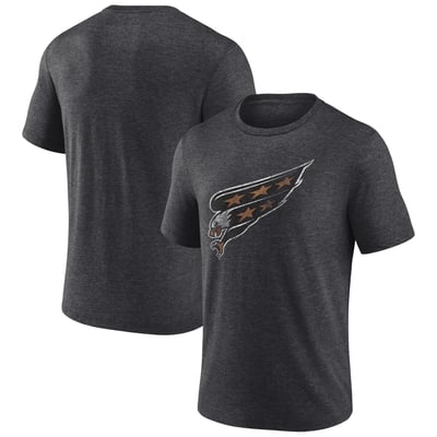  Washington Capitals Wraparound Tri-Blend T-Shirt - Charcoal
