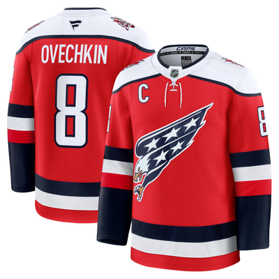 Alexander Ovechkin Washington Capitals Fanatics Alternate Premium Player Jersey - Red