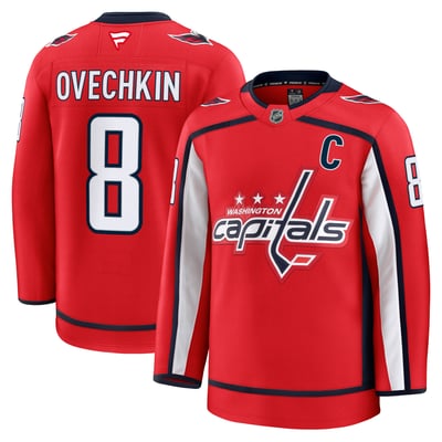 Alexander Ovechkin Washington Capitals Fanatics Home Premium Jersey - Red