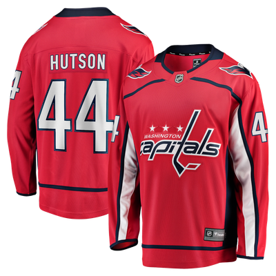 Cole Hutson Washington Capitals Fanatics Home Breakaway Jersey - Red
