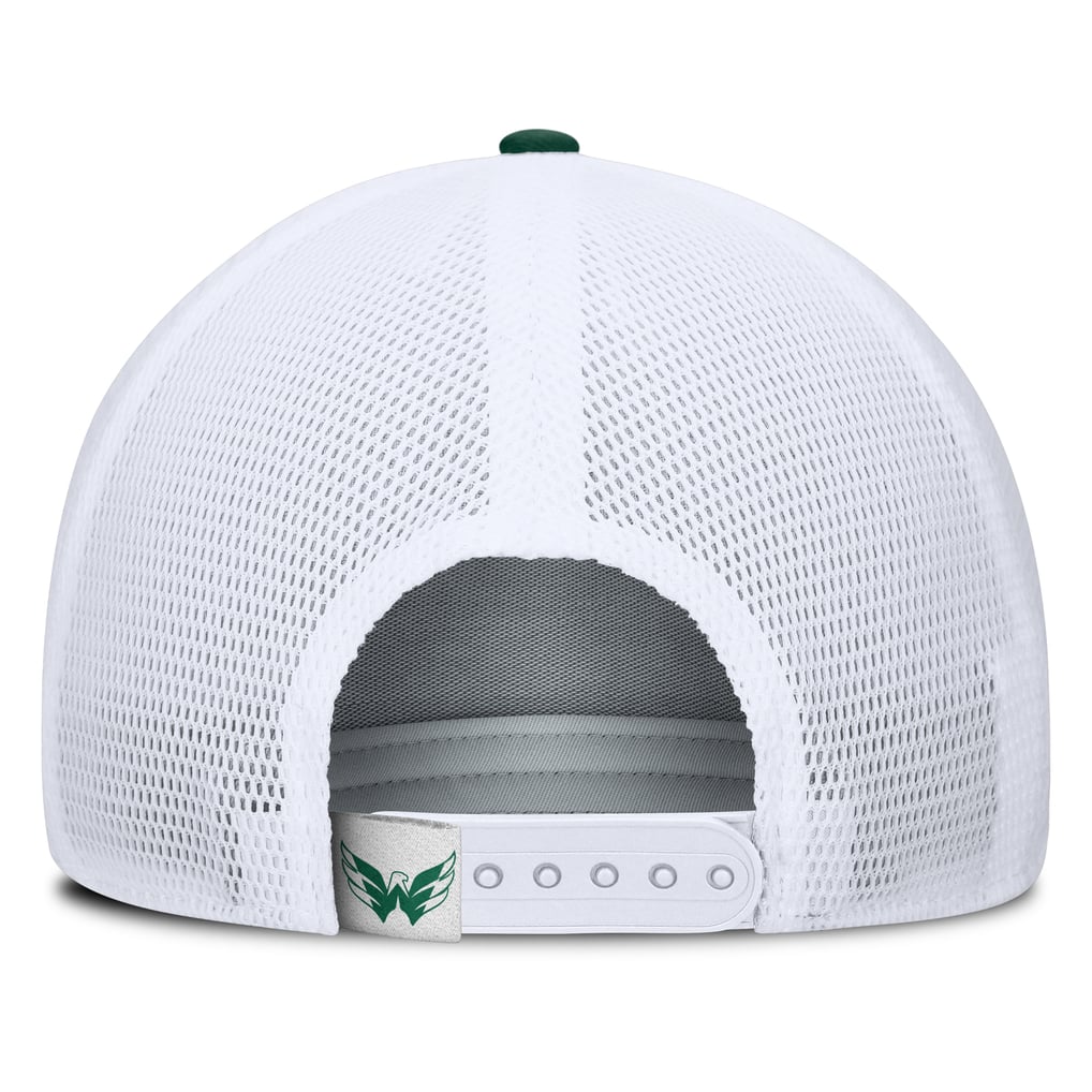 Washington Capitals Fanatics Bermuda A-Frame Adjustable Hat - Green/White